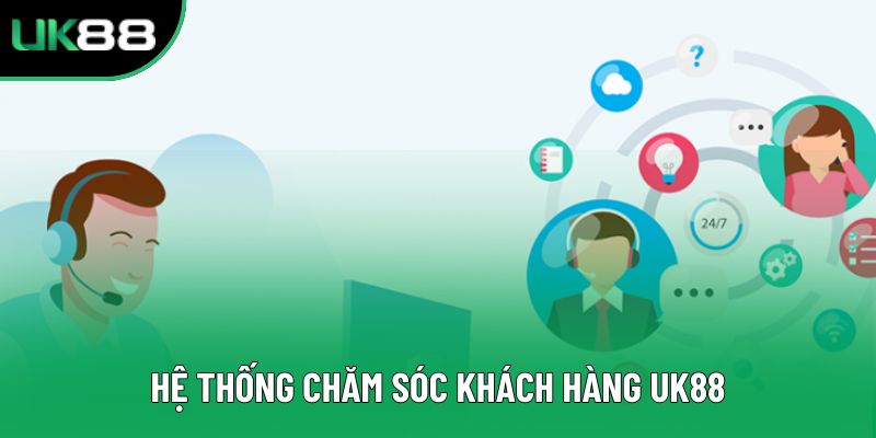 Hệ thống chăm sóc khách hàng UK88