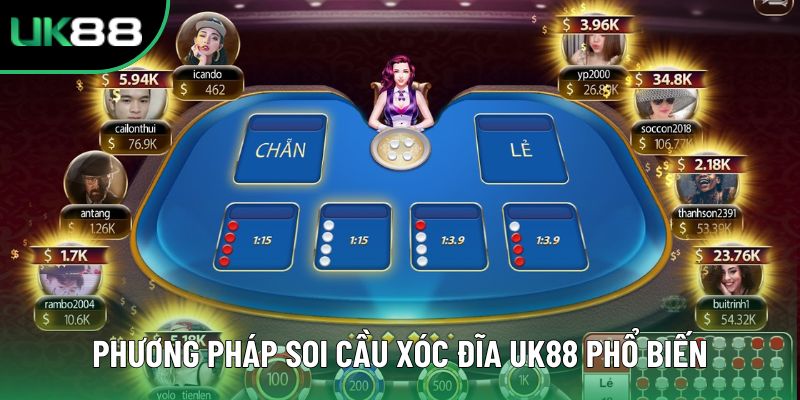 Phương pháp soi cầu xóc đĩa UK88 phổ biến